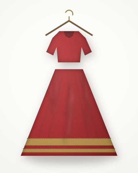 Girls Traditional Lehenga