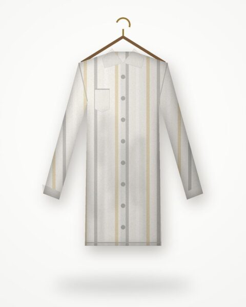 Multicolor Old Money Striped Shirt | DW-101