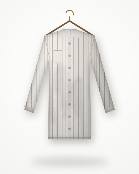 Striped Remi Cotton Shirt | DW-105